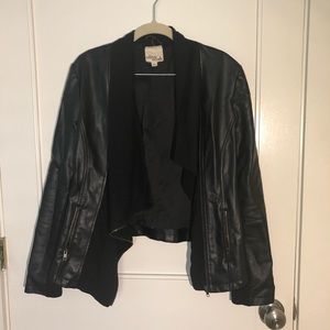 Vegan Leather Jacket